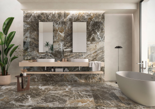 Керамогранит Atlas Concorde Forte dei Marmi quark Breccia di car  Rett (80x80х0,9) арт. 610010002967